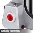 VEVOR Electric Grain Grinder 750g Grain Grinder Mill 2500W Powder Machine Flour Mill Grinder Electric Grain Mill Grinder for Herb Pulverizer Μηχανή λείανσης από ανοξείδωτο χάλυβα ποιότητας τροφίμων για σιτηρά