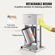 VEVOR Electric Sausage Stuffer 10L Variable Speed Sausage Maker από ανοξείδωτο ατσάλι