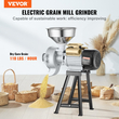 VEVOR 3000W Ηλεκτρικός Μύλος Δημητριακών Μύλος δημητριακών αλεύρων καλαμποκιού υγρός και ξηρός