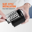 Σαλατοποιός VEVOR Electric Cheese Triter Salad Maker, 250W Salad Shooter, Ηλεκτρικός τεμαχιστής λαχανικών για φρούτα με 5 εξαρτήματα, ανοξείδωτος κόφτης τροφίμων για λαχανικά και τυριά