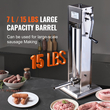 VEVOR Manual Sausage Stuffer 7 L Vertical Sausage Machine 304 Inox