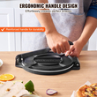 Πρέσα τορτίγιας VEVOR, Πρέσα τορτίγιας και Roti 8 ιντσών, Πρέσα Tortilladora Heavy Duty από χυτοσίδηρο, Pre-seasoned Pataconera Maker με 100 τμχ χαρτί περγαμηνής, Ζυμοποιός για τορτίγια αλευριού, Tawa, ασήμι