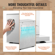 Μηχάνημα Milkshake Maker 120W Electric Milk Shaker από ανοξείδωτο ατσάλι Εμπορική