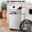 VEVOR 800W Ηλεκτρικός αποχυμωτής ζαχαροκάλαμου 661LBS/H έξοδος 3 κυλίνδρους 2,4&quot; Μεγάλη είσοδος