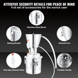 VEVOR 3 Gal 10L Water Distiller, Home Distillery Kit περιλαμβάνει σωλήνα από ανοξείδωτο χάλυβα 304 &amp; κυκλοφορητή &amp; ενσωματωμένο θερμόμετρο &amp; θύρα εξάτμισης για DIY