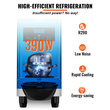 VEVOR Commercial Slushy Machine, 12L / 3,2 Gal Single Bowl, 24 Cup Output, 220V 550W Stainless Steel Margarita Smoothie Frozen Drink Maker, Slushie Machine για πάρτι καφέ Εστιατόρια Μπαρ Οικιακή χρήση