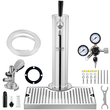 VEVOR Single Tap Kegerator Tower Kit Kegerator Beer Tower &amp; A-System Keg Coupler