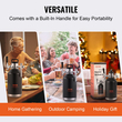 Σύστημα βρύσης VEVOR Beer Growler, Mini βαρέλι 128 oz 4L, 304 ανοξείδωτο ατσάλι υπό πίεση Growler Beer, Keg Growler με οθόνη πίεσης, βρύση ρυθμιστή CO2, στεγανός δακτύλιος για βαρελίσια, Homebrew, Craft Beer