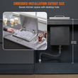 VEVOR 14&quot;x12&quot;x18&quot; Drop in Ice Chest Ψυγείο Ice Doll από ανοξείδωτο ατσάλι με κάλυμμα