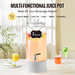 VEVOR Beverage Dispenser, 2 Gallon Dispensers Drink για πάρτι, Glass Juice Dispenser with Stainless Steel Spigot, Iced Tea Juice Water Dispenser, για εστιατόρια, ξενοδοχεία, πάρτι