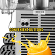 VEVOR Commercial Cold Beverage Dispenser Δοχεία ποτών από ανοξείδωτο χάλυβα Fruit Juice Beverage Dispenser 2 Tanks 6,4 Gallon Δοχείο παγωμένου τσαγιού εξοπλισμένο με ελεγκτή θερμοστάτη