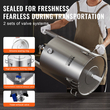 Βραστήρας VEVOR 304 από ανοξείδωτο χάλυβα, 16 GALLON Beer Brew Fermentor, Brew Bucket Fermentor for Brewing, Home Brewing Proppies with Base, Bottle Stock Pot περιλαμβάνει καπάκι, λαβή, βαλβίδα, στόμιο, θερμόμετρο