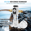 VEVOR Spin Down Filter, 40 Micron φίλτρο ιζήματος ολόκληρου σπιτιού για νερό πηγαδιών, 3/4&quot; GM + 1&quot; GM + 3/4&quot; GF, 4 T/H Υψηλός ρυθμός ροής, για συστήματα φιλτραρίσματος νερού ολόκληρου σπιτιού, Φίλτρο ιζήματος νερού πηγαδιών