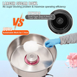 VEVOR Εμπορική μηχανή ζαχαροπλαστικής Sugar Floss Maker 1000W για Party Pink