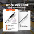 VEVOR Magnetic Lifter, 2200lbs/1000kg ικανότητα έλξης, 2,5 συντελεστής ασφαλείας, νεοδύμιο &amp; χάλυβας, μαγνήτης ανύψωσης με απελευθέρωση, μόνιμοι μαγνήτες ανύψωσης, μαγνήτης βαρέως τύπου για ανυψωτικό, γερανός καταστήματος, μπλοκ, σανίδα