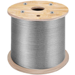 VEVOR 316 Καλώδιο από ανοξείδωτο ατσάλι 1/8&quot; 1x19 συρματόσχοινο από χάλυβα 150M/500FT Κιγκλίδωμα καλωδίων Μεταφορά Καλώδιο σύρμα σχοινιού για καταστρώματα κιγκλιδωμάτων DIY Balustrade (150M)