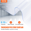 VEVOR strip κουρτίνα PVC κουρτίνα πόρτας 82&#039; x 12&quot; Roll Cooler Freezer Freezer Plastic