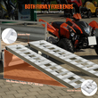 VEVOR 72&quot; x 15&quot; Ράμπες αλουμινίου 6000 LBS Χωρητικότητα ράμπες φόρτωσης 2 τμχ