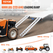 VEVOR 94&quot; x 15&quot; Ράμπες αλουμινίου 6000 LBS Χωρητικότητα ράμπες φόρτωσης 2 τμχ