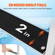 Σκάλα VEVOR Dock, Flip-Up 5 σκαλοπάτια, χωρητικότητα φόρτωσης 350 lbs, σκάλα Pontoon σκάφους από κράμα αλουμινίου με πλατύ σκαλοπάτι 2&#039;&#039; &amp; αντιολισθητικό ελαστικό χαλάκι, εύκολη εγκατάσταση για επιβίβαση σε πλοίο/λίμνη/πισίνα/θαλάσσιο