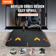 VEVOR Rubber Threshold Ramp Ramp Door Ramp 4&quot; Rise 15tons Load Rubber Curb Ramp
