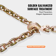 VEVOR Binder Chain G80 Tie Down Tow Chain with Two Hooks 5/16&quot; x 14,2&#039; 4900 lbs