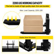 VEVOR 3 Point Hitch Pallet Fork 2000lbs, Fork Attachment for Category 1 Tractor, 25,5&#039;&#039;x22&#039;&#039;x41&#039;&#039;, Steel Tractor Heavy Equipment Attachment, for Tractor, Skid Steer Loader