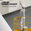 VEVOR 36Inch X 36Inch Forklift Work Platform Forklift Safety Cage 1102Lbs/500Kg Χωρητικότητα Σταθερότητα Εναέριο φράχτη Ασφαλής Αντισκουριά Αντιολισθητικός εσωτερικός χώρος εξωτερικού χώρου