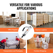 VEVOR Stretch Film Dispenser, Χωράει ρολά 12&quot;-20&quot;, Industrial Strength Shrink Wrap Dispenser Bispenser with Extented Handle, Stretch Film Dispenser, Stretch Film Dispenser για τύλιγμα παλετών Αποστολή Μετακίνηση (1 πακέτο)