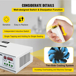 VEVOR Portable Induction Heat Sealer Machine Ηλεκτρομαγνητική μηχανή σφράγισης 20-100mm 500A Bottle Cap Sealer Sealer Foil Foil Diameter