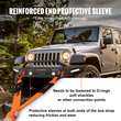 Ιμάντας ρυμούλκησης VEVOR Recovery 4&quot; x 30&#039;, 46.500 λίβρες αντοχή σε θραύση, τριπλοί ενισχυμένοι ιμάντες βρόχου, εξοικονόμηση δέντρων, ρυμούλκηση και ανάκτηση εκτός δρόμου, αντίσταση στις καιρικές συνθήκες, προστατευτικά μανίκια και τσάντα αποθήκευσης