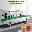 VEVOR FR-900 Auto Horizontal Continuous Plastic Band Sealing Machine Sealer 0-12M/min Ρυθμιζόμενη ταχύτητα σφράγισης Εμπορικές σφραγίδες
