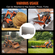 VEVOR 3/8&quot; Πλάκα προσάρτησης τιμονιού Universal Mount Plate for Kubota Bobcat