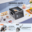 VEVOR Chamber Vacuum Sealer Commercial Vacuum Sealing Bag Machine Packing Bag 380W