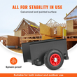VEVOR Panel Dolly 600 lbs Cart Door Dolly με γυψοσανίδα Dolly με πνευματικό τροχό 8