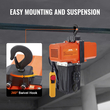 VEVOR Electric Chain Hoist Μονοφασικό ανυψωτικό γερανού 1100 lbs Φορτίο 15 ft Ανύψωση