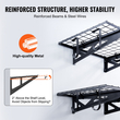 Ράφια αποθήκευσης VEVOR Garage, 2 Pack, 3 x 2 ft Ράφια γκαράζ βαρέως τύπου Επιτοίχια, χωρητικότητα φόρτωσης 500 lbs (Συνολική) Ράφια αποθήκευσης γκαράζ Πλωτά ράφια, Κατάλληλα για κατάστημα, υπόστεγο, αποθήκευση γκαράζ