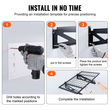 Ράφια αποθήκευσης VEVOR Garage, 2 Pack, 3 x 2 ft Ράφια γκαράζ βαρέως τύπου Επιτοίχια, χωρητικότητα φόρτωσης 500 lbs (Συνολική) Ράφια αποθήκευσης γκαράζ Πλωτά ράφια, Κατάλληλα για κατάστημα, υπόστεγο, αποθήκευση γκαράζ