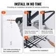 Ράφια αποθήκευσης VEVOR Garage, 2 Pack, 6 x 2 ft Ράφια γκαράζ βαρέως τύπου Επιτοίχια, χωρητικότητα φόρτωσης 1600 lbs (Συνολική) Πλωτά ράφια αποθήκευσης γκαράζ, Κατάλληλα για κατάστημα, υπόστεγο, αποθήκευση γκαράζ