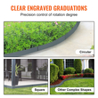 VEVOR Steel Landscape Borders, 5-pack Steel Garden Edge Borders, 39&quot; L x 5&quot; H strips, Hammer-in Border, Bendable Metal Landscape Borders for Yard, Garden, Lawn, Spike Ύψος 3,15&quot;, Σκούρο γκρι