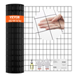 Ύφασμα VEVOR Hardware, 36&#039;&#039; x 50&#039; γαλβανισμένο ρολό συρμάτινο πλέγμα, ρολό συρμάτινο φράχτη κοτόπουλου 16 gauge, μεταλλικό συρμάτινο πλέγμα με επίστρωση βινυλίου για φράγμα κοτέτσι, φράχτες φιδιών κουνελιών, περιβλήματα πουλερικών