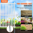 VEVOR 48&quot; W x 48&quot; H Vinyl Privacy Fence πάνελ, Φράχτη κλιματιστικού, Εξωτερικές οθόνες προστασίας απορρήτου για κάδο απορριμμάτων, περίβλημα εξοπλισμού πισίνας, πάνελ strip κιτ οθόνης Privacy (2 πάνελ)