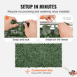 VEVOR Ivy Privacy Fence, Τεχνητή πράσινη οθόνη τοίχου 1,5 x 3m, Greenery Ivy Fence με διχτυωτό ύφασμα και ενισχυμένη άρθρωση, Faux Hedges Διακόσμηση αμπελόφυλλων για εξωτερικό κήπο, αυλή, μπαλκόνι