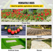 6x300 ft Heavy Duty PP Woven Weed Barrier Landscape Ground Cover 2,4Oz