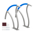 VEVOR Κουπαστή πισίνας 2 ΤΕΜ 30x30 in Inox with Base Plate for Spa