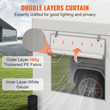 VEVOR Carport, Heavy Duty Caropy 10x20ft, Υπαίθριο κάλυμμα γκαράζ με αφαιρούμενα πλευρικά τοιχώματα, αναδιπλούμενα αεριζόμενα παράθυρα &amp; πόρτες, ανθεκτικό στην υπεριώδη ακτινοβολία αδιάβροχο μουσαμά για αυτοκίνητο, φορτηγό, σκάφος, λευκό