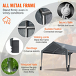Σκηνή καταφυγίου VEVOR Carport Carport Canopy Garage Shelter 10x20ft με 8 κοντάρια για σκάφη αυτοκινήτων