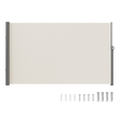 Πτυσσόμενη πλαϊνή τέντα VEVOR, 71&#039;&#039;x 118&#039;&#039; Outdoor Privacy Screen, 180g Polyester Αδιάβροχη αναδιπλούμενη σήτα βεράντας, UV 30+ Διαιρέτης Δωματίων Ανεμοθάλαμος για Αίθριο, Πίσω αυλή, Μπαλκόνι, Μπεζ