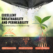VEVOR Non Woven Geotextile Fabric Under Gravel, 6x100FT 8OZ Driveway Fabric Landscape Fabric, Heavy Duty Weed Barrier Fabric, Ground Cover Weed Control Fabric, French Drains Drainage Fabric, μαύρο
