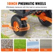 VEVOR Garden Dump Cart Βαρέως τύπου μεταλλικά καρότσια και βαγόνια 880 λίβρες Φόρτωση